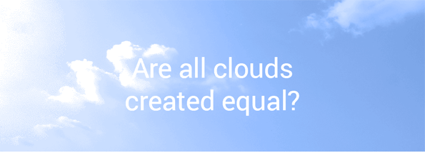 Are all clouds created equal moving banner